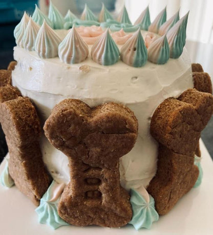 Cake------Gender Reveal Pup Cake