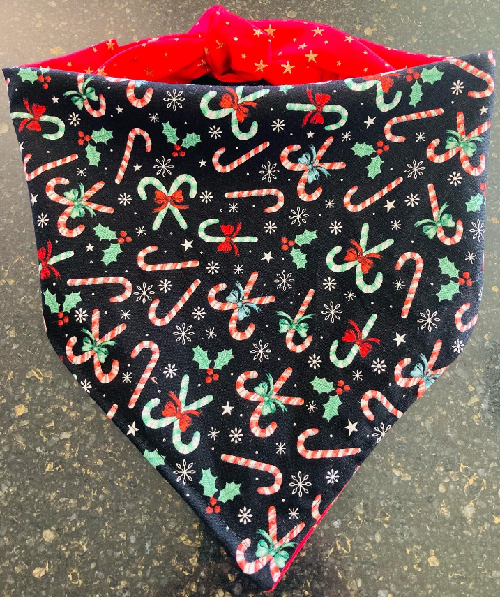 Bandana-Candy Cane