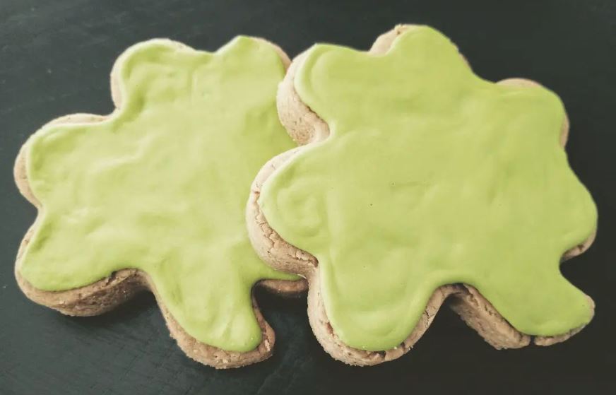 Shamrock Peanut Butter Treats